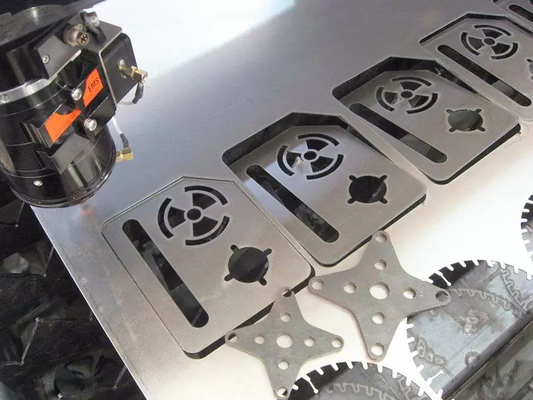 De Laser van de het Roestvrije staalverwerking van AL1060 AL6061 Aangepast Machinaal bewerken