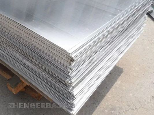 Opgepoetste 1050 Aluminiumplaat 25mm200mm Marine Aluminium Sheet
