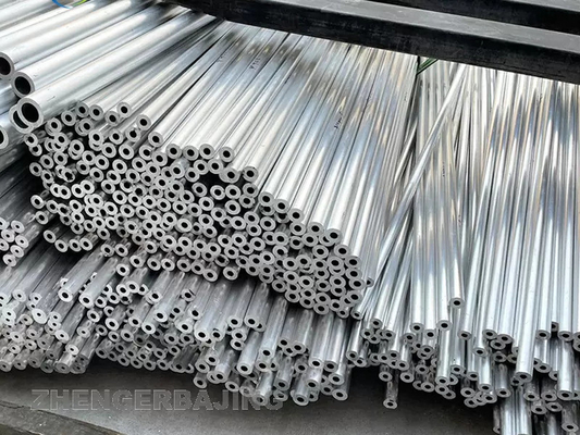 Anticorrosieve 3004 de Pijp van de Aluminiumlegering het Anodiseren Borsteloppervlakte